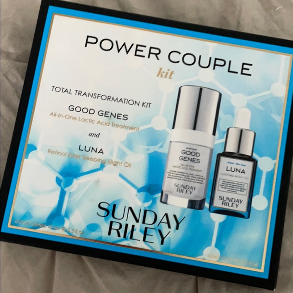 Sunday Riley Power Couple Kit Good Genes +Luna Oil